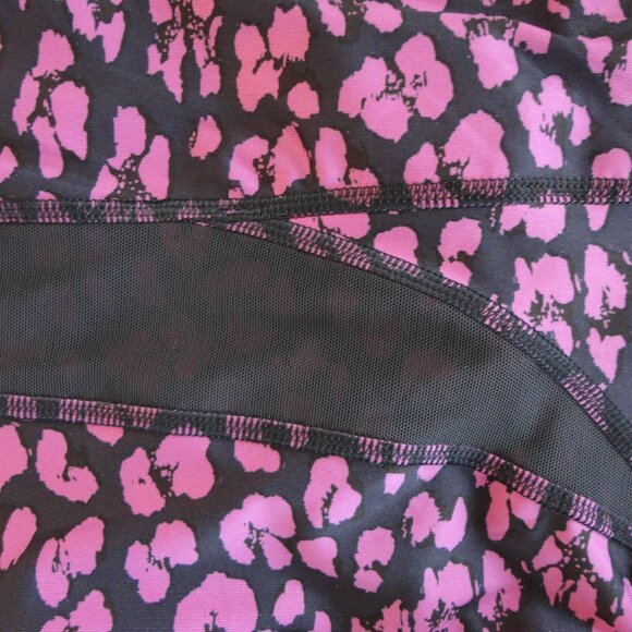 NWT LULULEMON MCHX/NVLB Purple Black Mesh Drop It Like It's Hot Tight Pants 8 - Picture 5 of 6